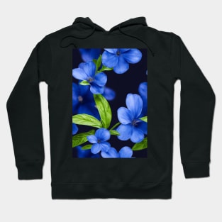 Beautiful Blue Flowers, for all those who love nature #86 Hoodie